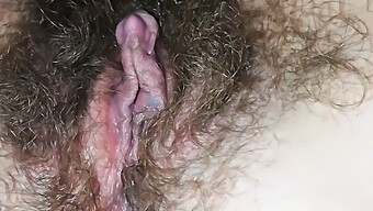 Desi Aunty With Wet And Hairy Pussy